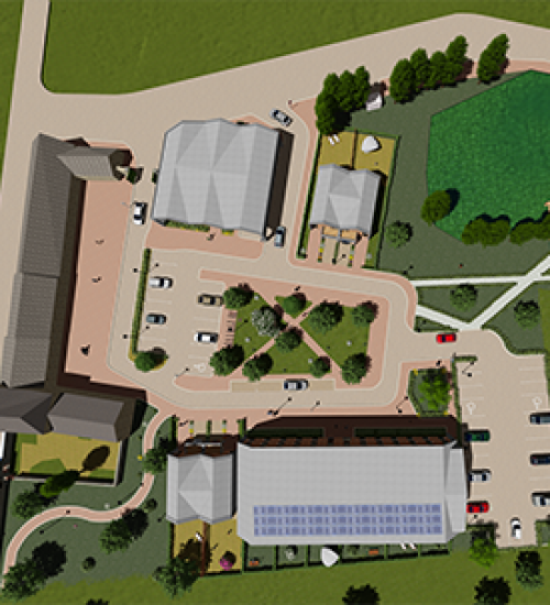 Ferme Dondainville - maquette 3D